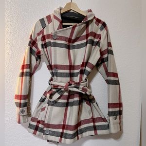 Woolrich Wool Wrap Coat